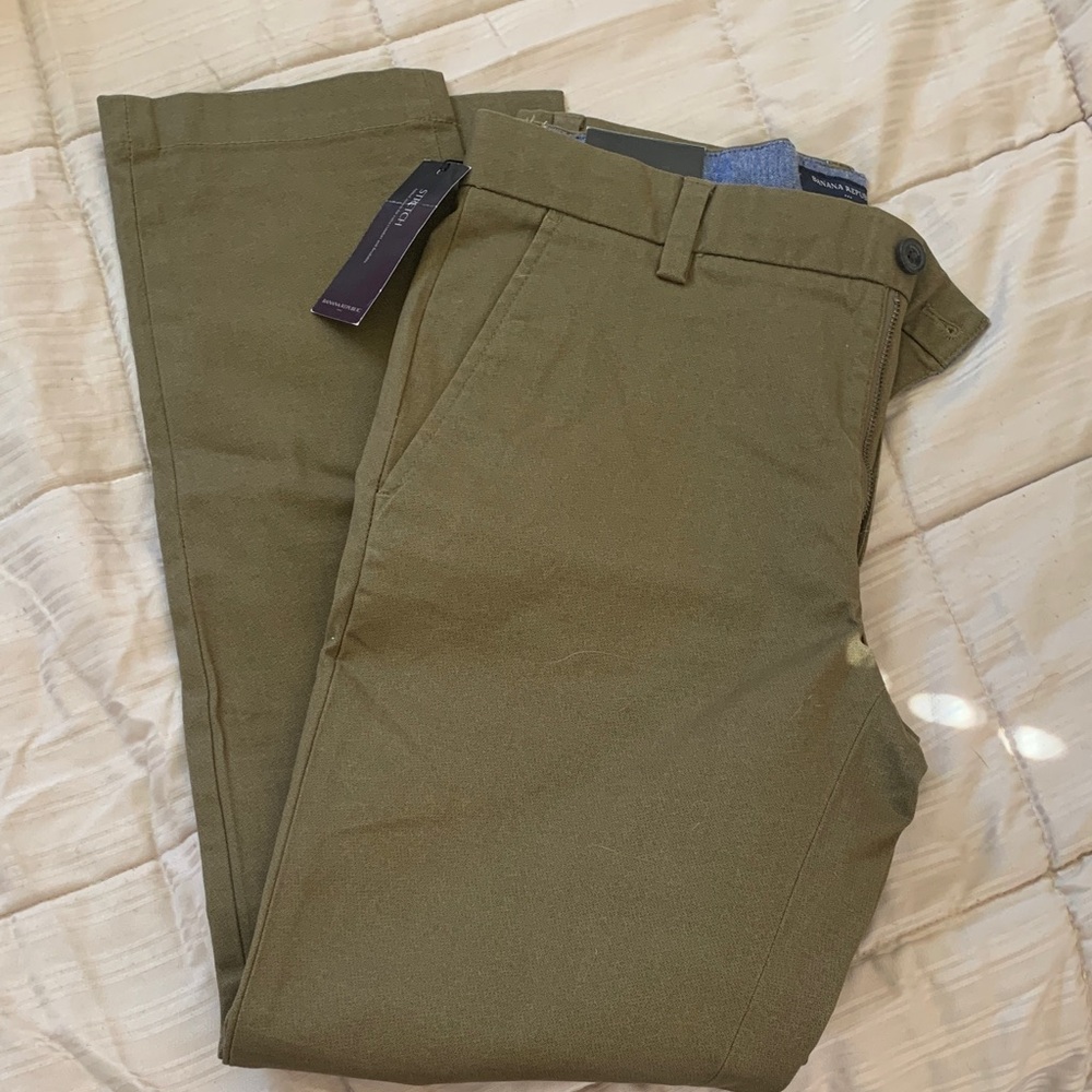 Banana Republic Men's Military Green Chinos 30x30